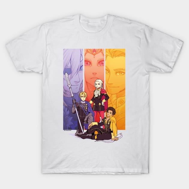 Fire Emblem Three Houses T-Shirt by H0lyhandgrenade